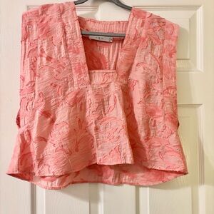 IRO Coral Textured Blouse